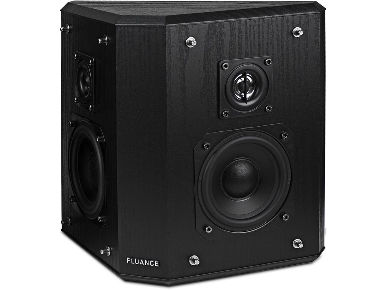 Fluance Elite High Definition 2Way Bipolar Surround Speakers for Wide