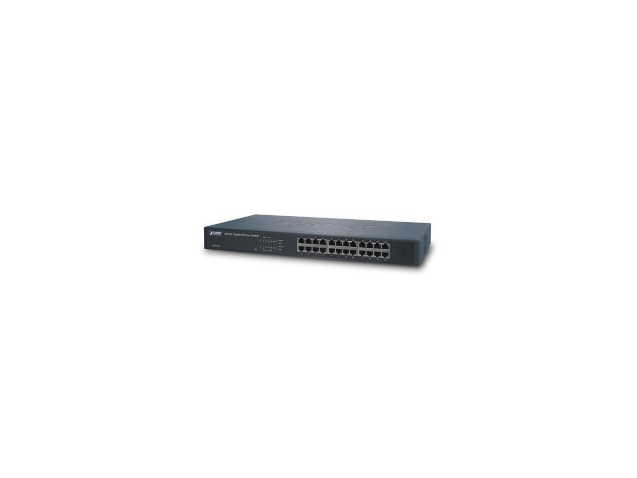 Planet Gsw 2401 101001000mbps Gigabit Ethernet Switch