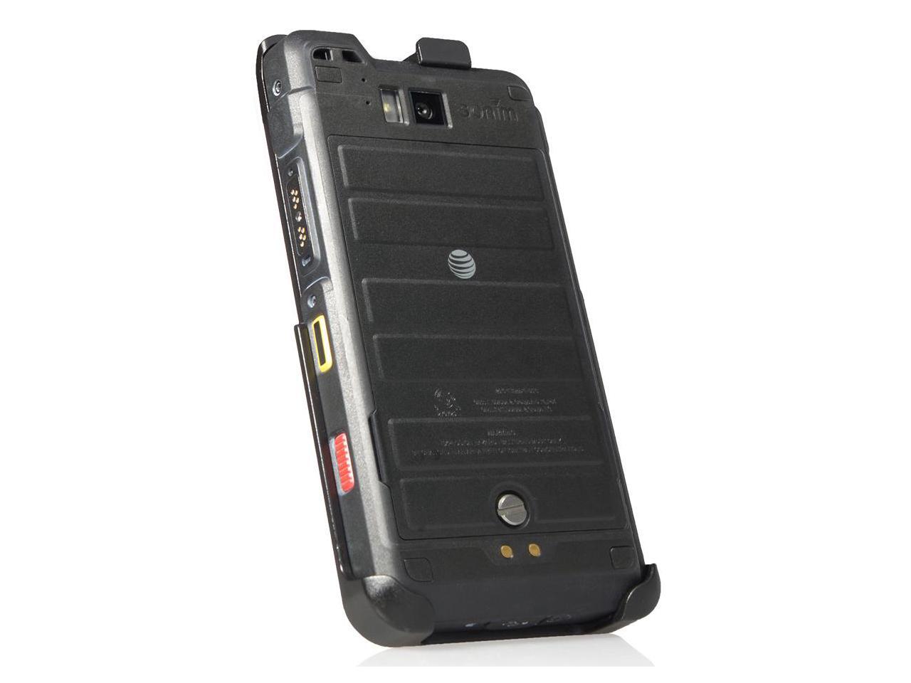 Black Belt Clip Holster Case Stand for Sonim XP8 Phone XP8800