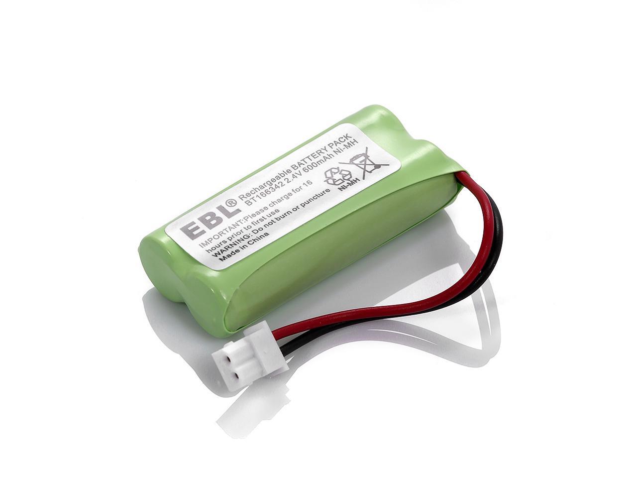EBL 6 Pack NIMH 2.4V 600mAh Cordless Home Phone Batteries Replacement