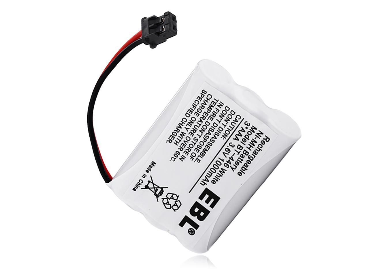 EBL 6Pack 3.6v 1000mAh BT446 NiMH Replacement Battery for Uniden