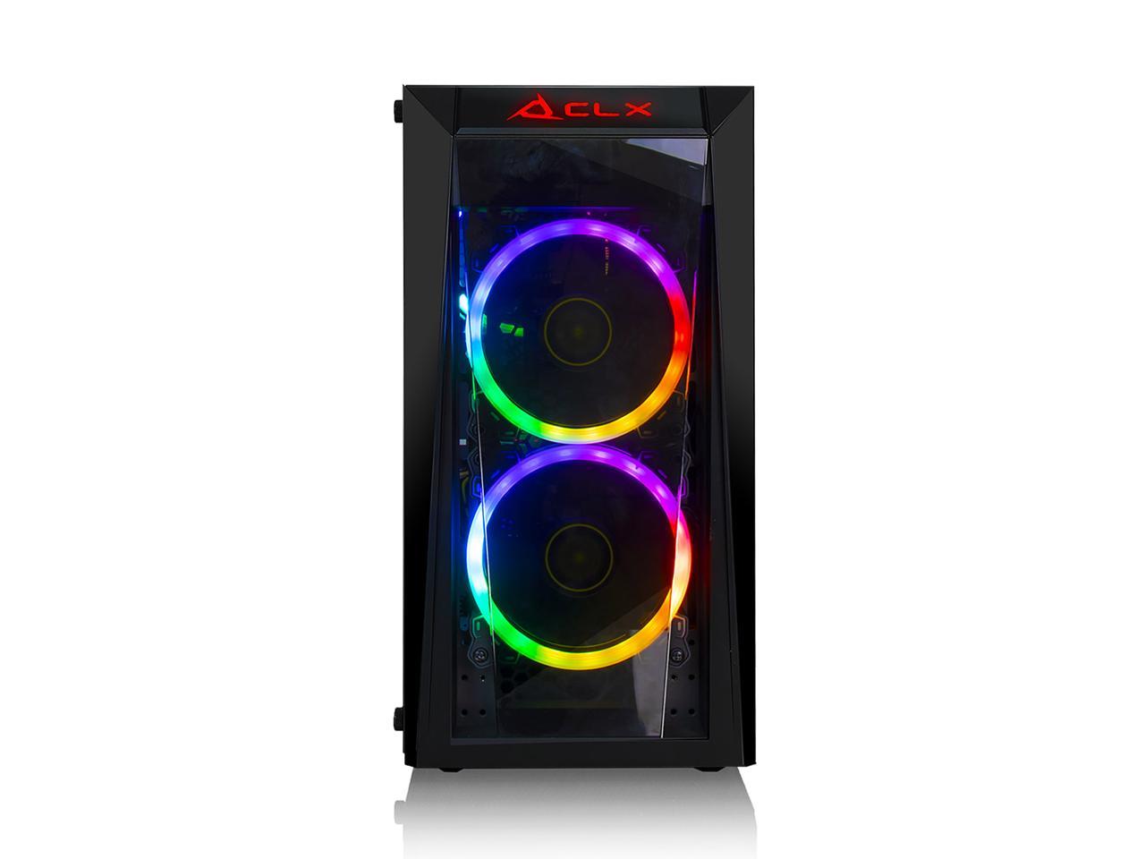 CLX SET VR-Ready Gaming Desktop - AMD Ryzen 7 5800X 3.8GHz 8-Core  Processor, 16GB DDR4 Memory, GeForce RTX 3060 Ti 8GB GDDR6 Graphics, 240GB  SSD, 2TB 