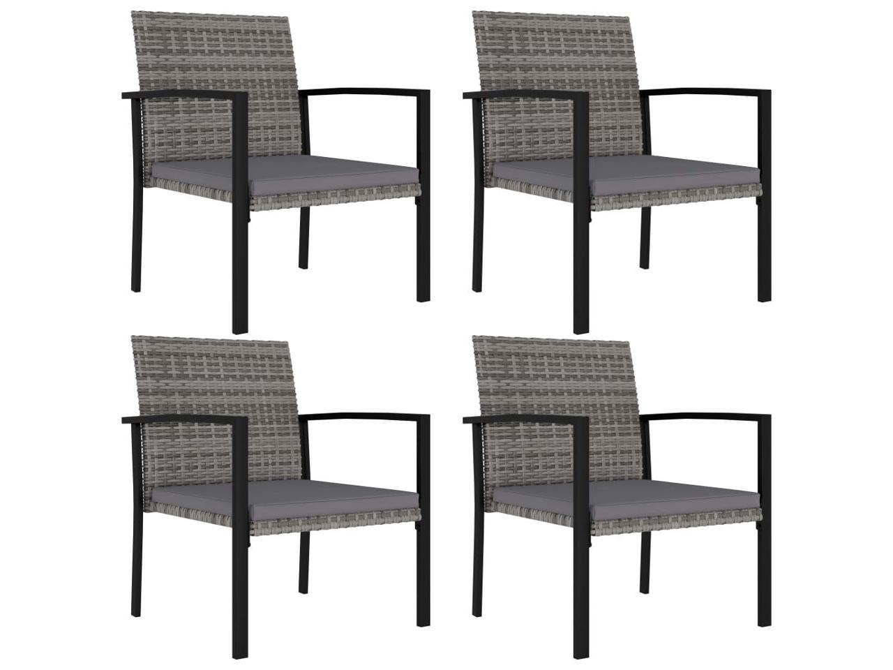 Outdoor Patio Dining Set, 5 Piece Garden Dining Set w/Table and Chairs