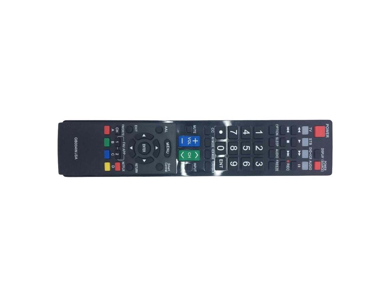 Sharp GB004WJSA Replaced Remote sub GA935WJSA LC60LE832U LC60LE830U