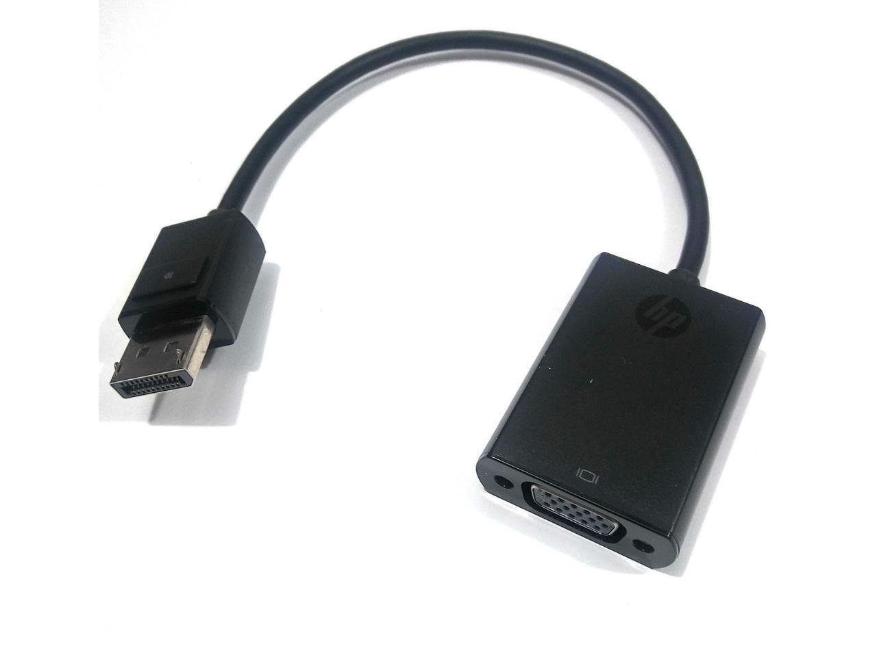 HP DisplayPort To VGA Adapter P/N:752661-001 753745-001 Display Port ...