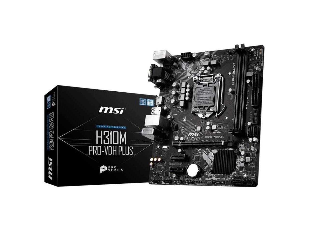 Msi h310m pro vdh plus обновление bios