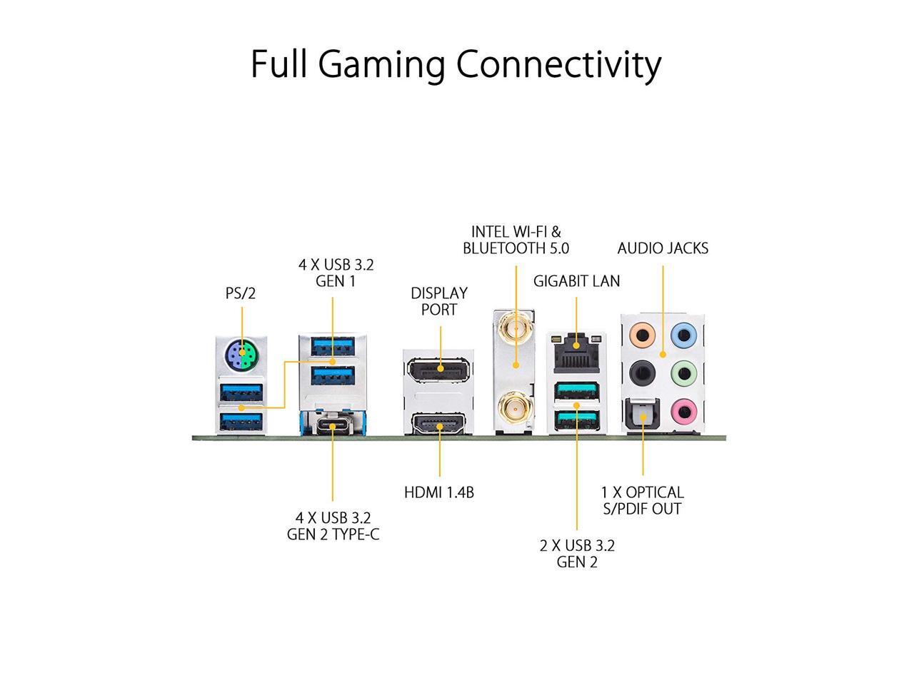 Refurbished: ASUS TUF GAMING X570-PLUS WI-FI AMD Socket X570 AM4 ATX M