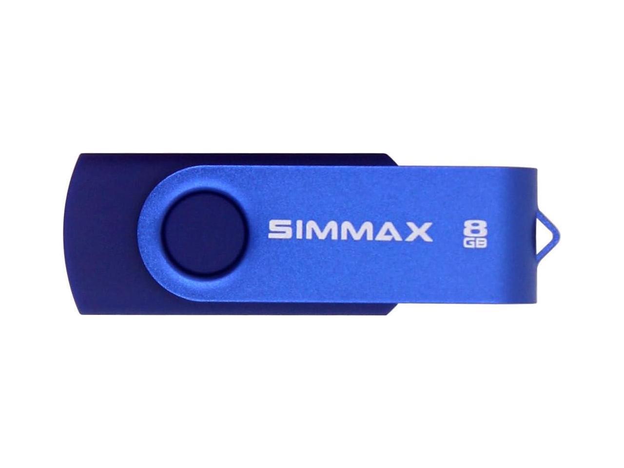 SIMMAX 5Pcs 8GB USB Flash Drive USB 2.0 Flash Drive Memory Stick Fold ...