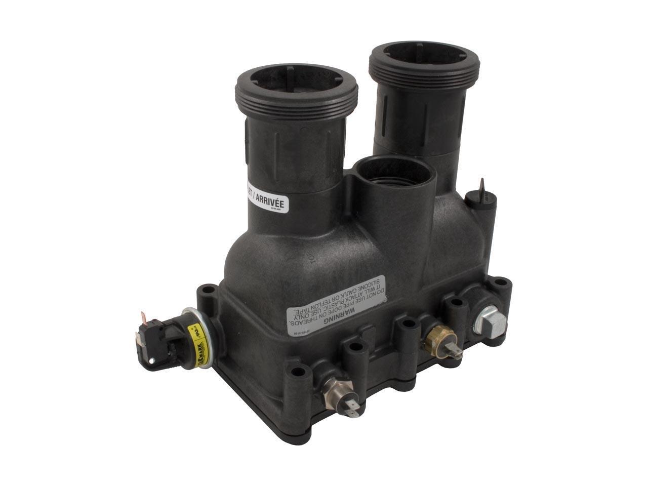 Pentair 0016 Manifold Complete Replacement Kit Outdoor Pool And Spa Heater Newegg Com