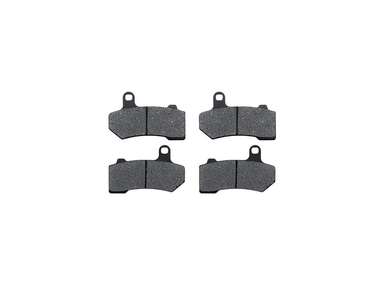 Front Organic NAO Brake Pads For 2000-2007 Harley Electra Glide Ultra Classic 