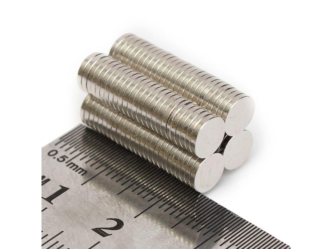  50Pcs  6 X 1 mm  N52  Neodymium Disc Super Strong Rare Earth  Fridge Magnets