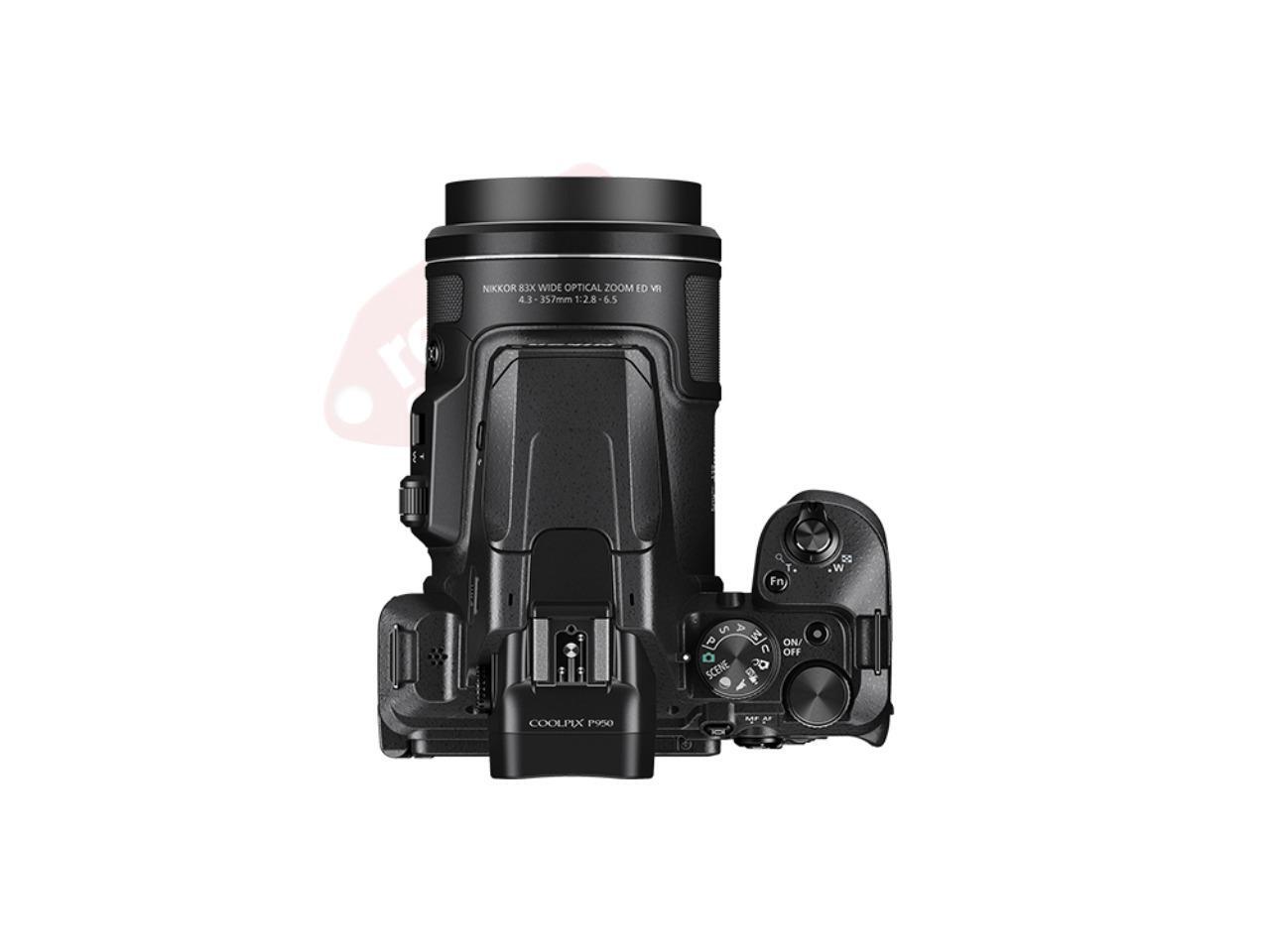 Nikon Coolpix P950 Digital Camera with 83x Zoom + Flex Tripod 32GB