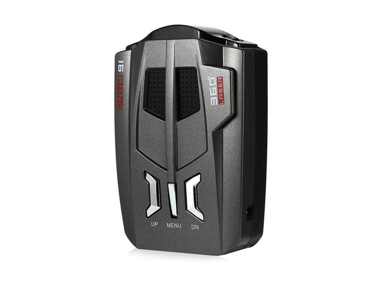 16 Band 360° Auto Voice Alert Warning Car Trucker GPS Speed Laser Radar Detector