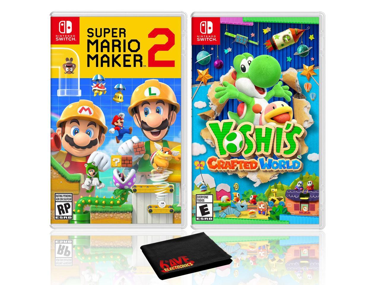 Super Maker 2 + Yoshi's Crafted World - Two Game Bundle - Nintendo Switch -