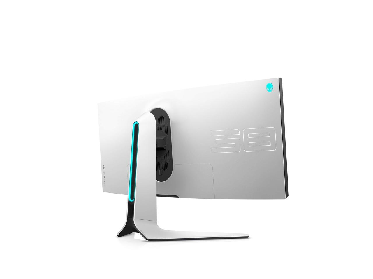 Alienware Ultrawide Curved Gaming Monitor 38Inch WQHD Display, White
