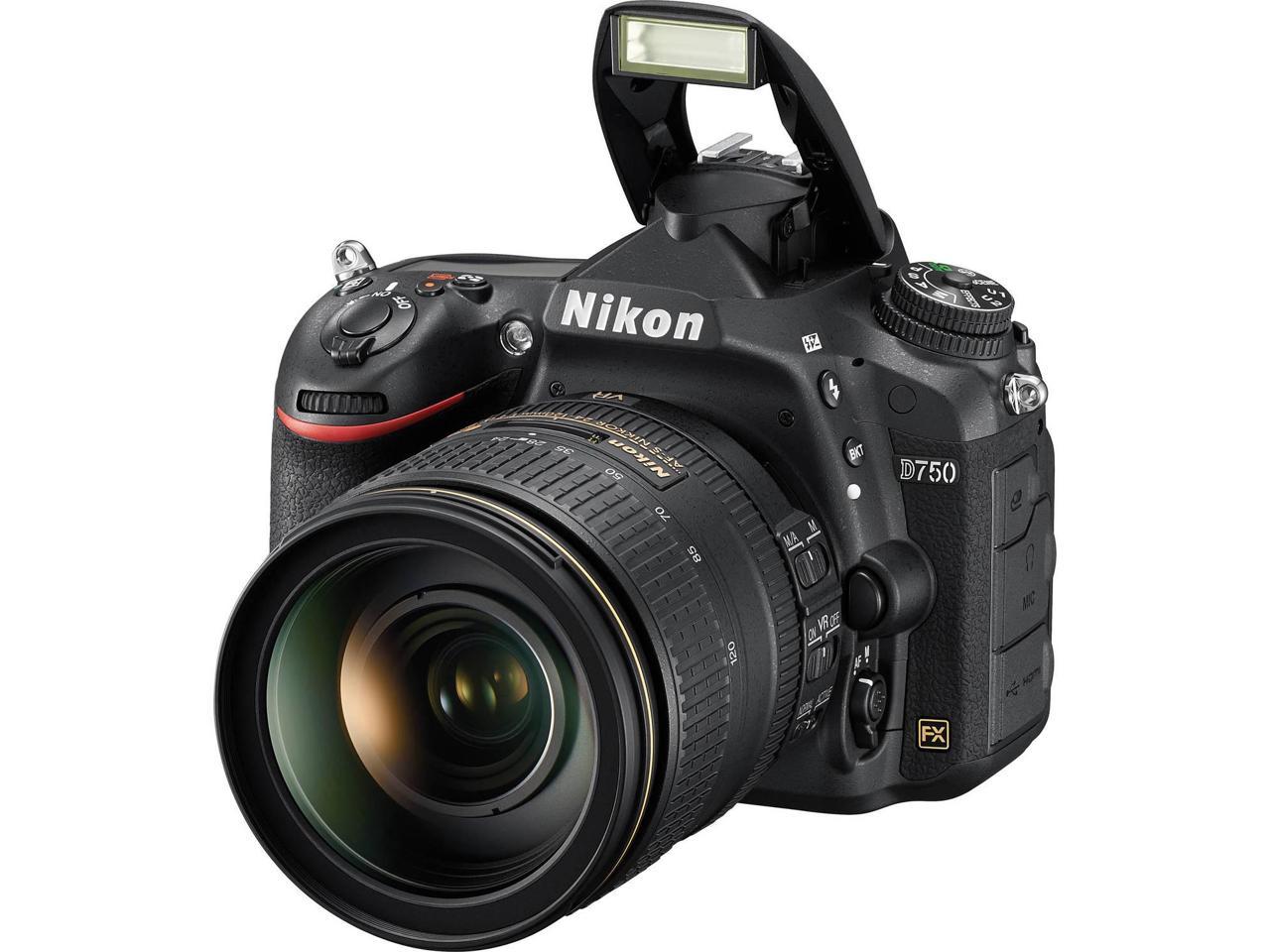 Refurbished Nikon D750 DSLR Camera with 24120mm Lens