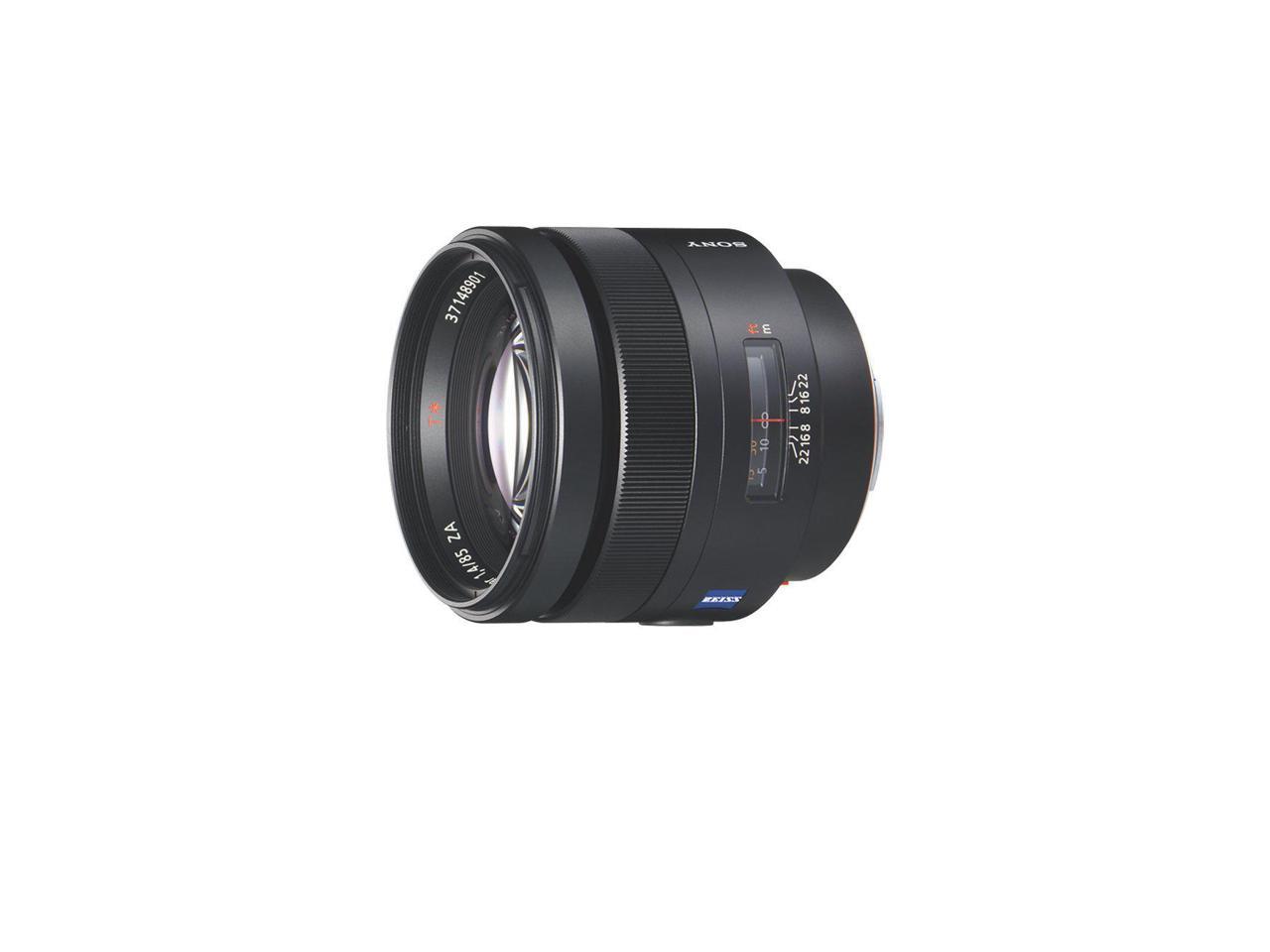 Sony Sal 85f14z 85mm F1 4 Carl Zeiss Planar T Coated Telephoto L International Model Newegg Com