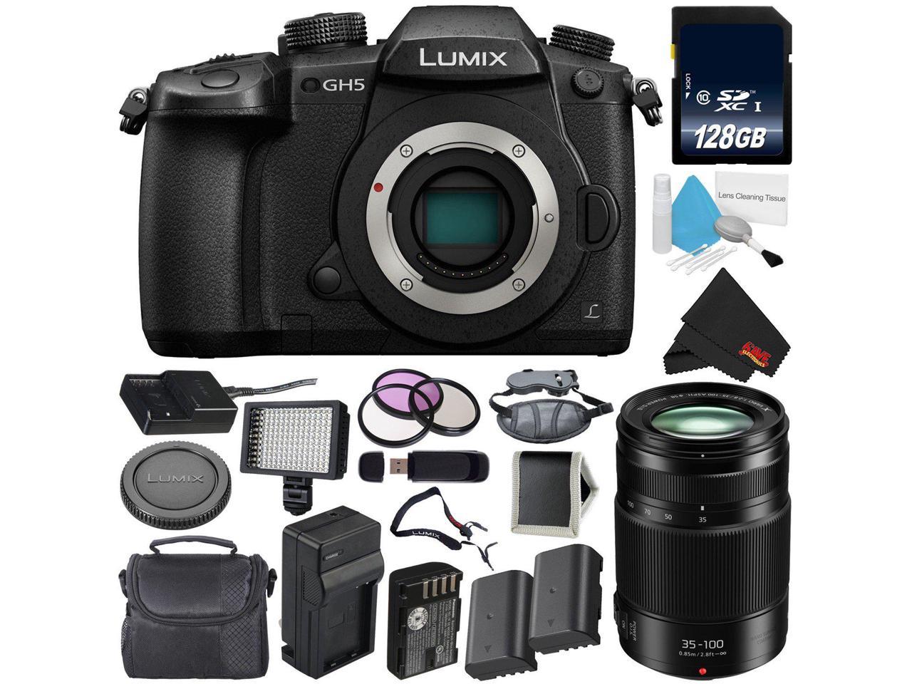 Panasonic Lumix DC-GH5 Mirrorless Micro Four Thirds Digital Camera 