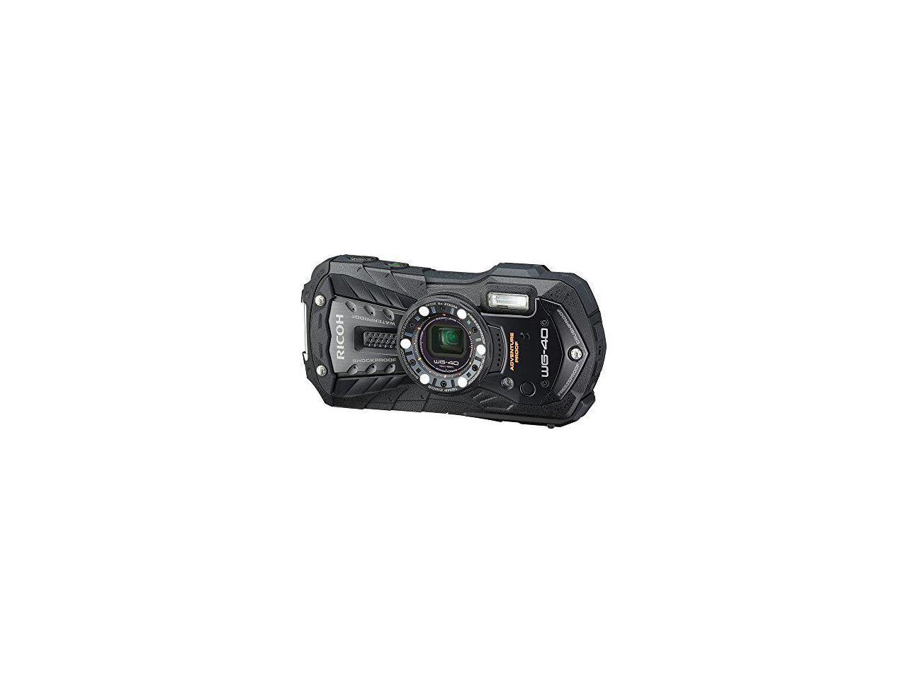 RICOH Waterproof digital camera RICOH WG-40 Black waterproof 14m 
