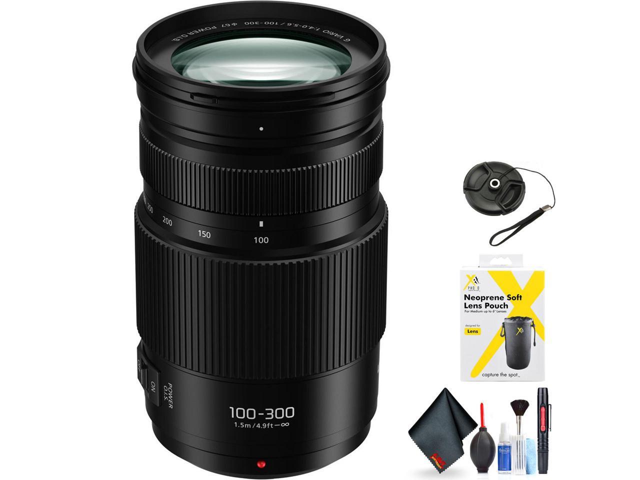 Panasonic Lumix G Vario 100-300mm f/4-5.6 II Power O.I.S. Lens for