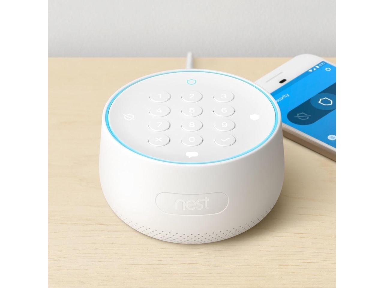 Nest H1500ES Secure Alarm System Nest Tag Passcode w/ Google