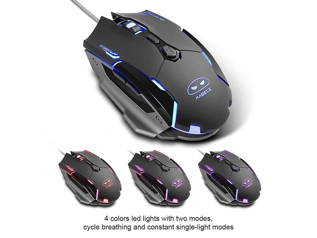 Magece G2 Gaming Mice 3200 DPI 6 Buttons Professional Ergonomic Gaming