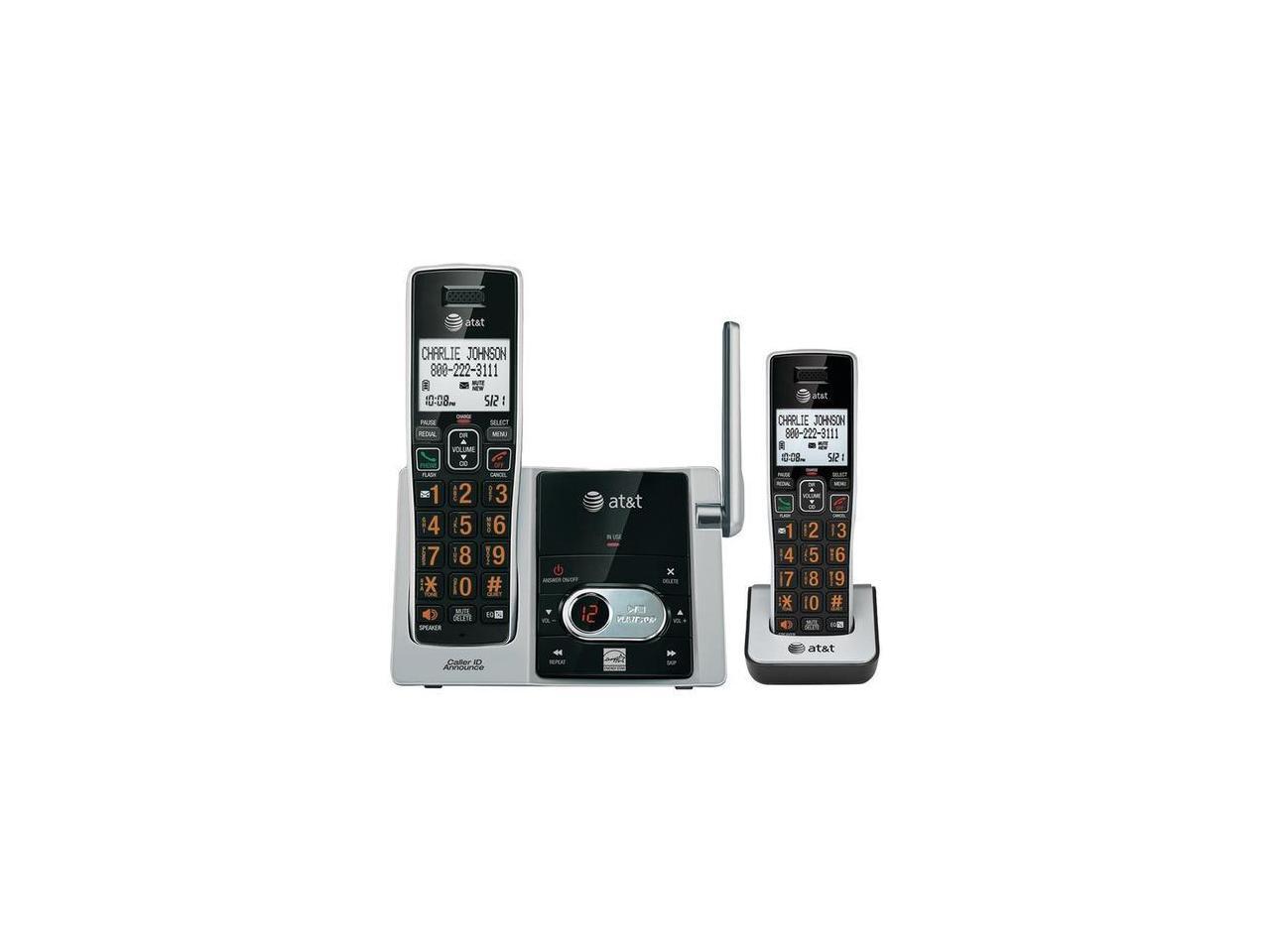 AT&T 4 Handset Cordless Answering System with Caller ID/Call Waiting CL82413