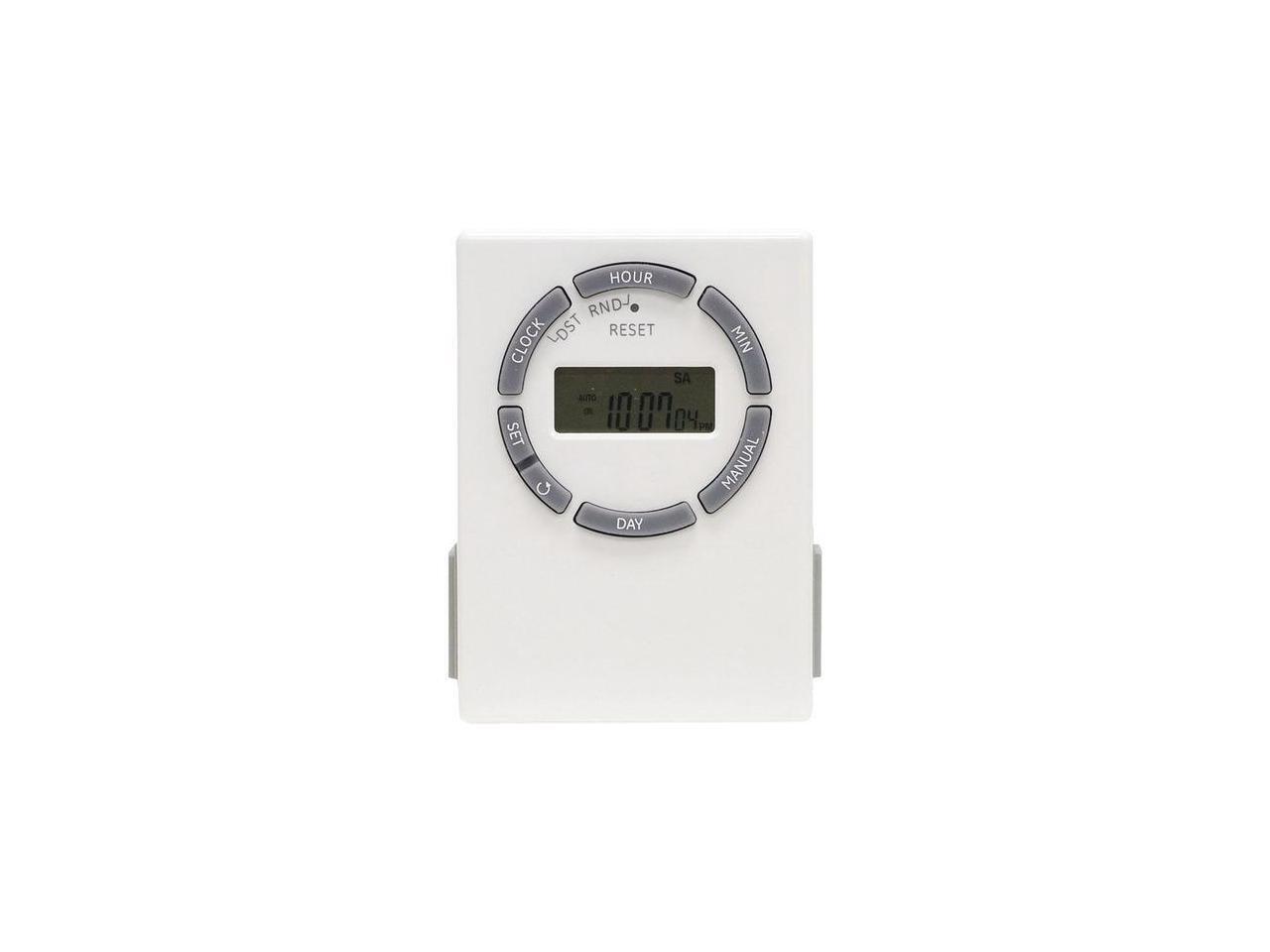 GE 15079 7Day Digital PlugIn Lamp/Appliance Timer (2 Outlets
