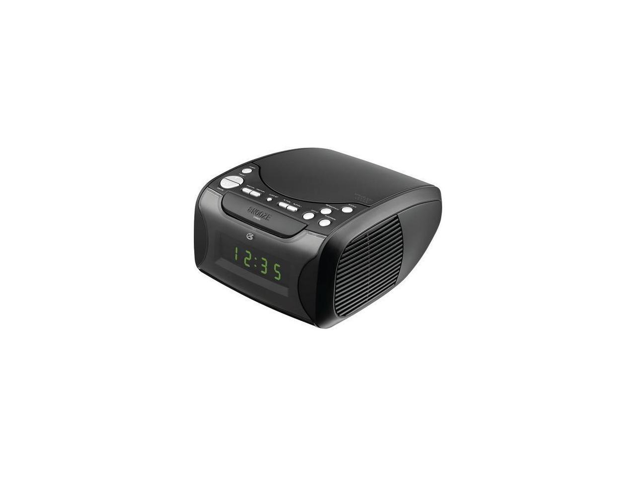 GPX CC314B Dual Alarm CD Clock Radio