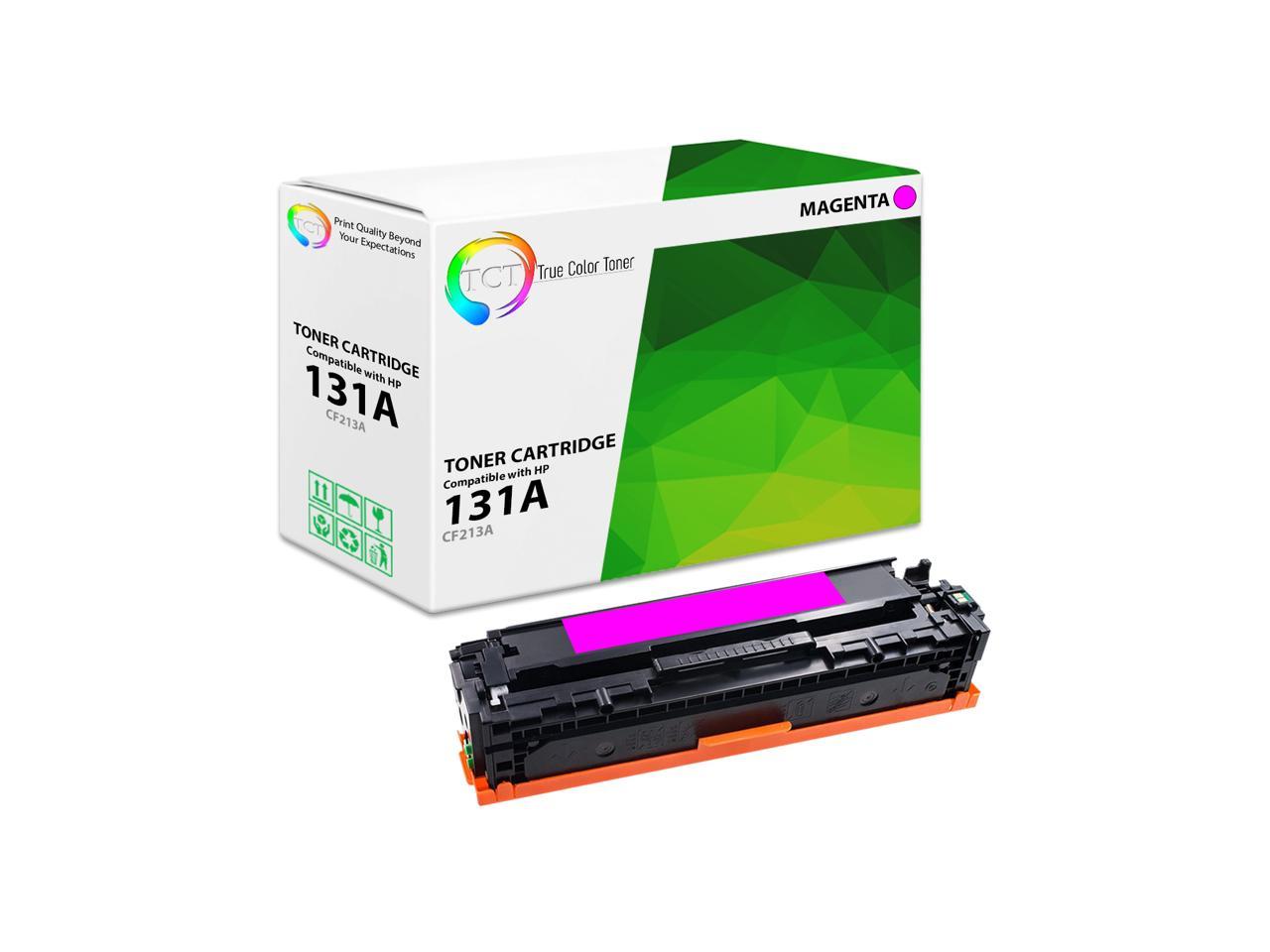 Tct Premium Compatible Toner Cartridge Replacement For Hp 131a Cf213a Magenta Works With Hp Laserjet Pro 200 Color M251nw Mfp M276n Printers 1 800 Pages Newegg Com