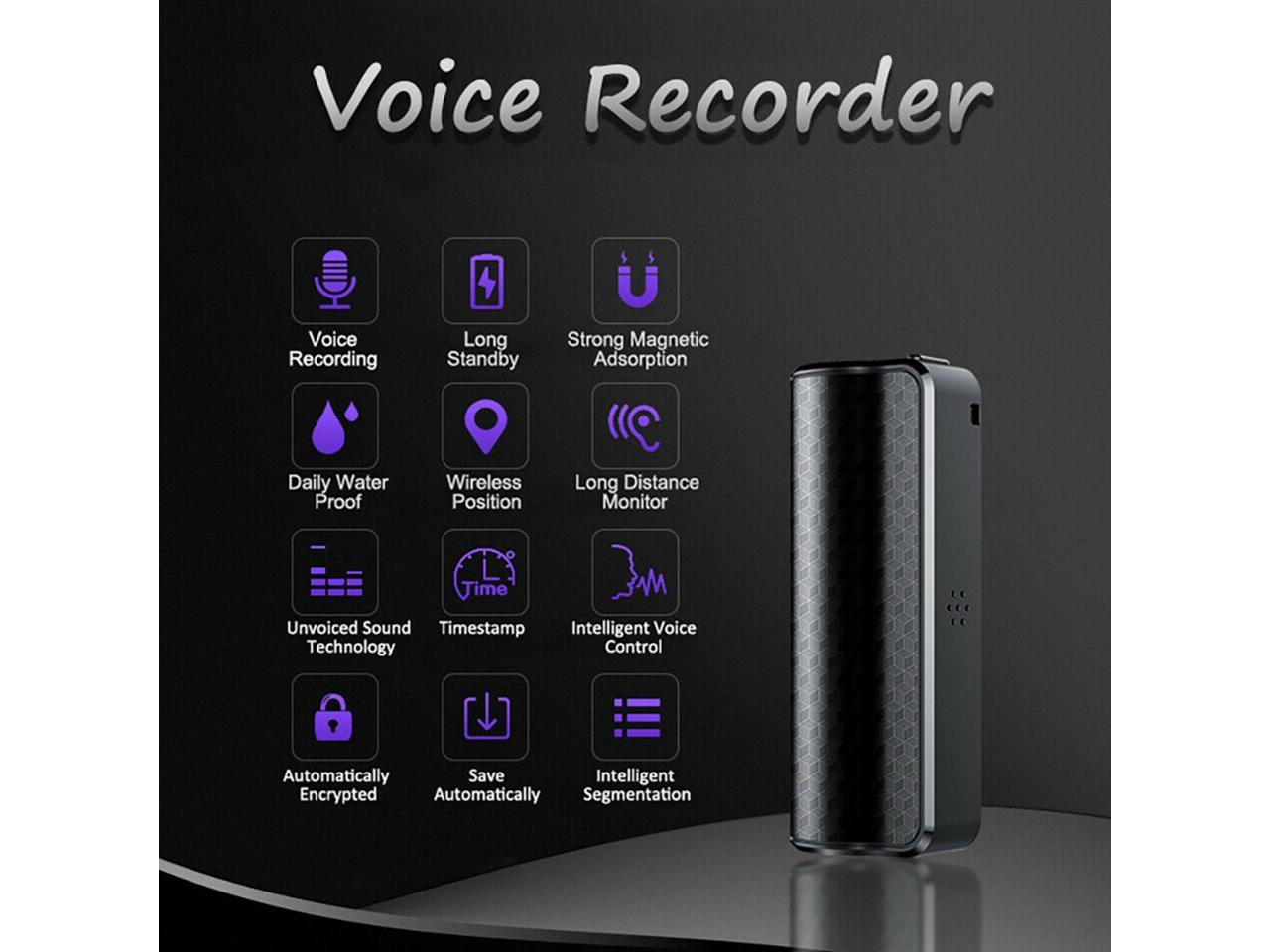 Hidden Digital Voice Activated Recorder USB Mini Audio MP3 Player 8G/16G ❤ #! 