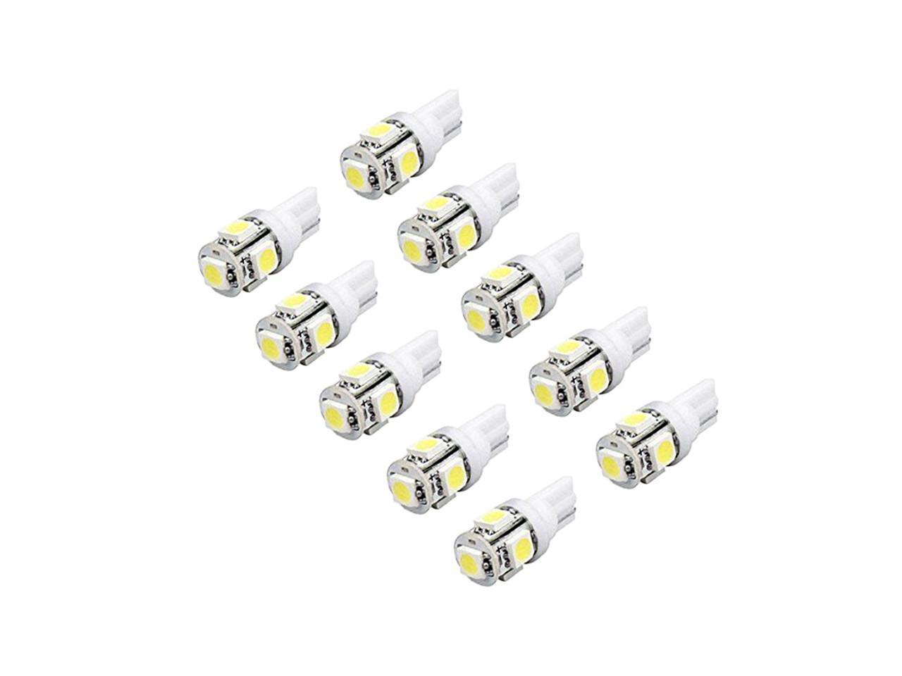 10x LED Replacements for Malibu Landscape Light Bulb 194 T10 T5 Wedge