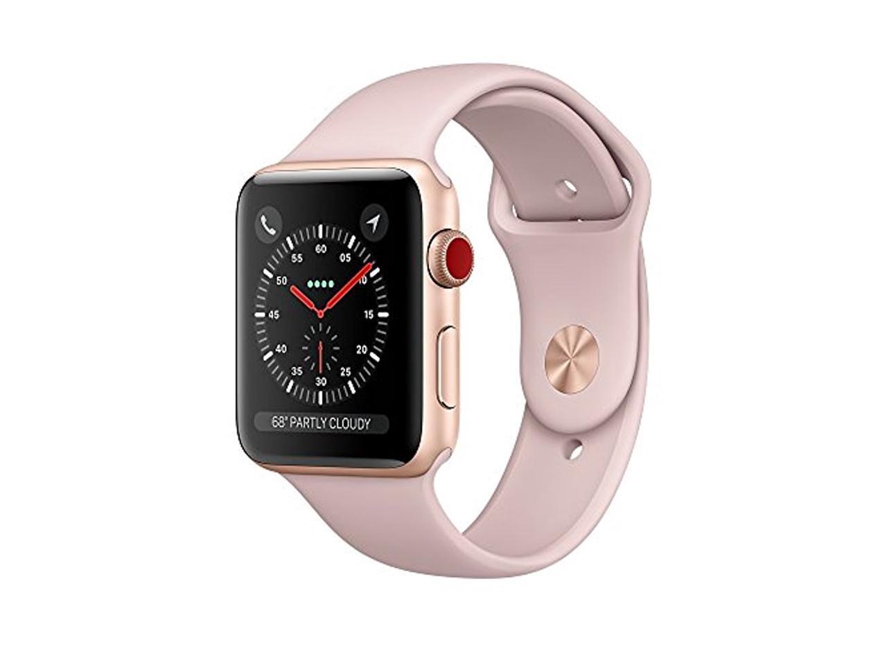 unisex apple watch series 3 rose gold
