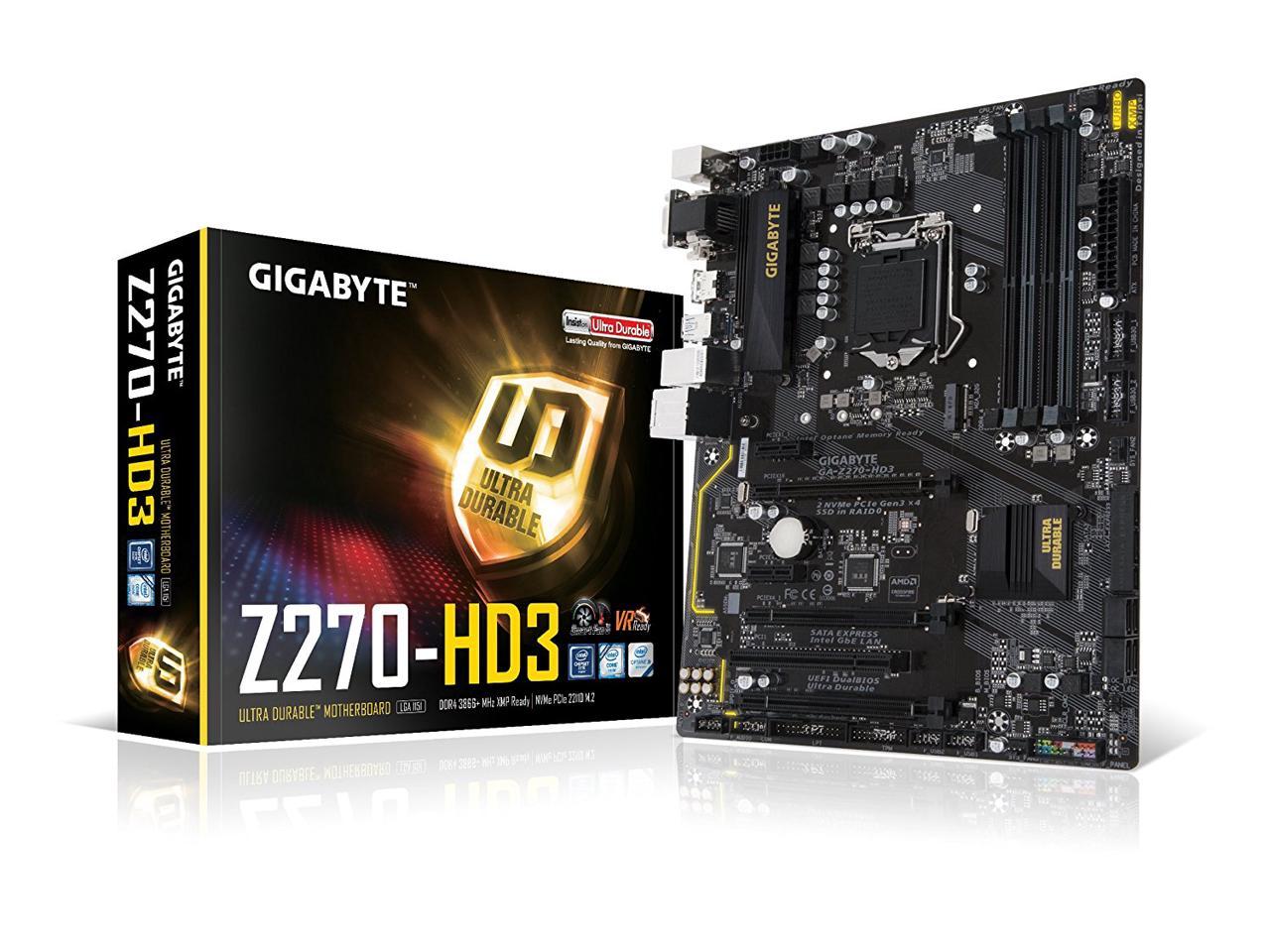 Z270 hd3p gigabyte обзор