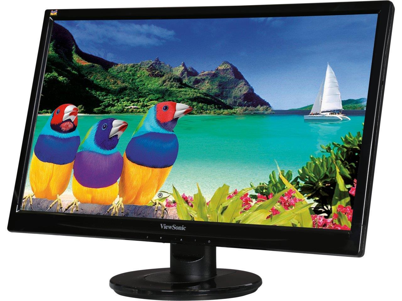 Refurbished ViewSonic VA2246MLED 22inch Widescreen Full HD LED