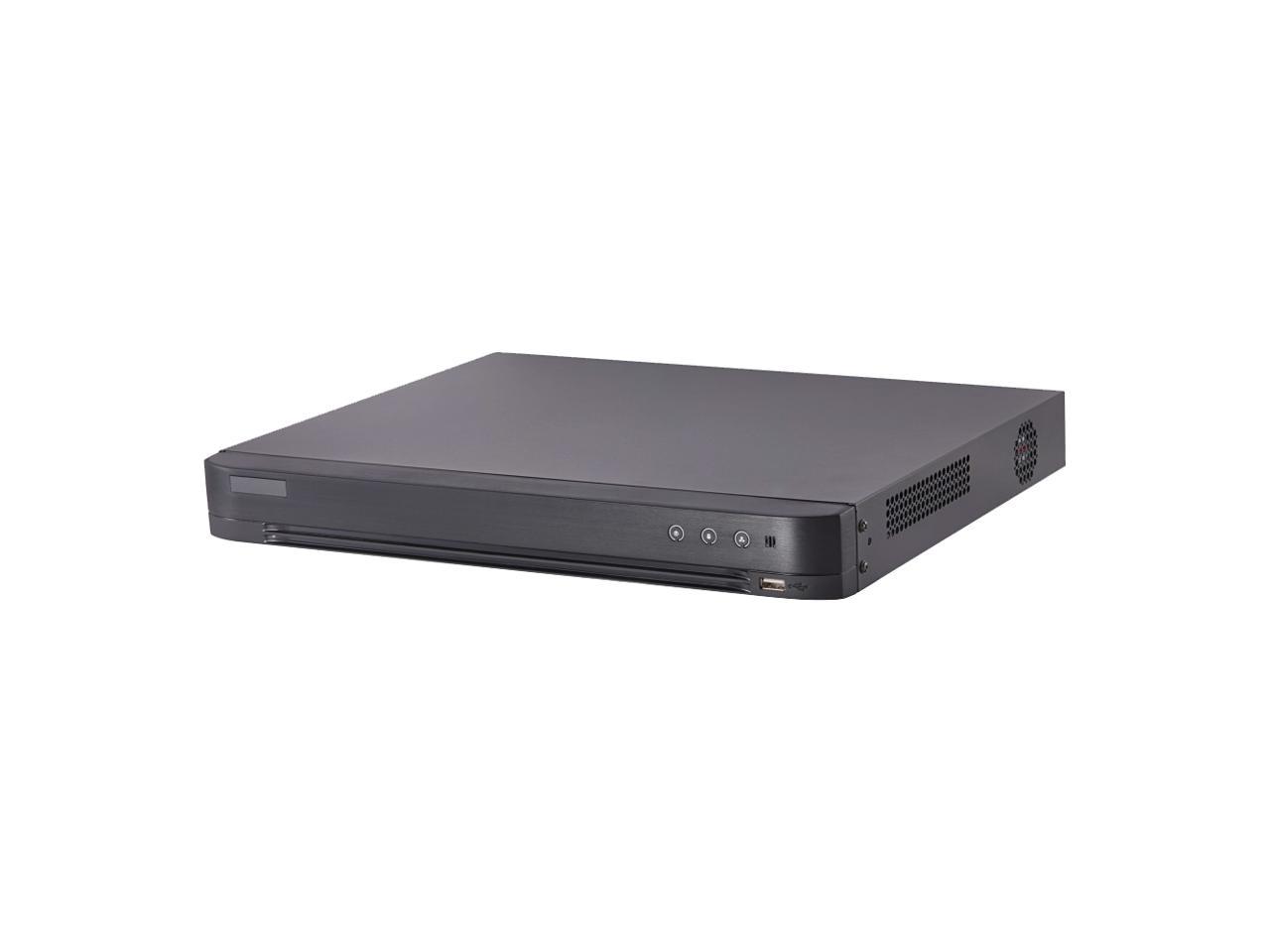 Hikvision Ds 78huhi K2 P Oem 8ch Power Over Coax Poc Turbo Hd Up To 8mp Tvi 5mp Ahd 4mp Cvi Cvbs And Support Ip All In One 4k Dvr H 265 Pro 2 Hdd Bay No Hdd Newegg Com