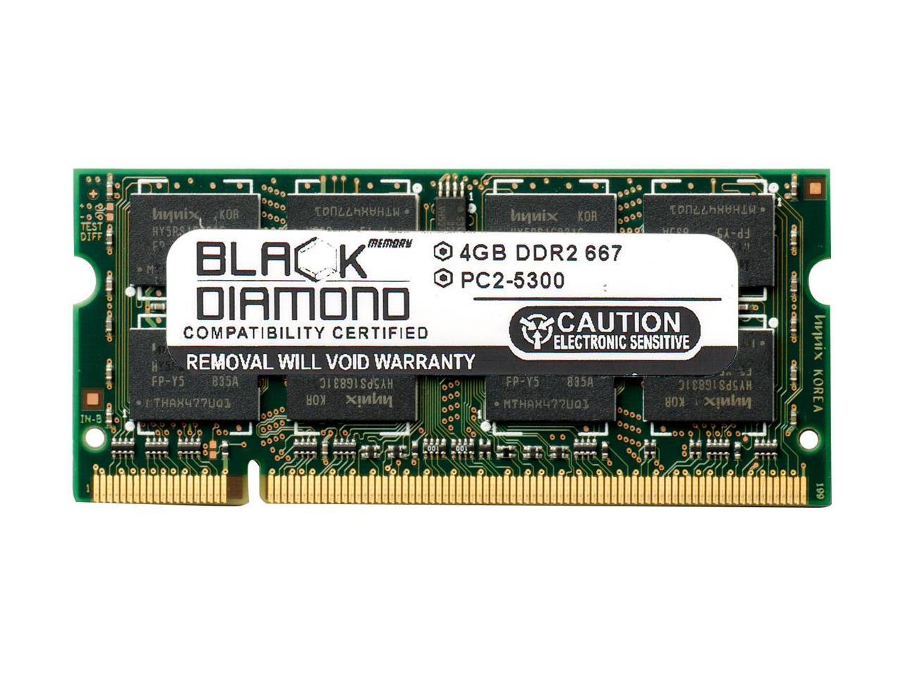 4gb pc2 5300 ddr2 667mhz so dimm 200 pin memory 4gb Memory Ram For Toshiba Satellite A300 1os 200pin Pc2 5300 667mhz Ddr2 So Dimm Black Diamond Memory Module Upgrade Newegg Com