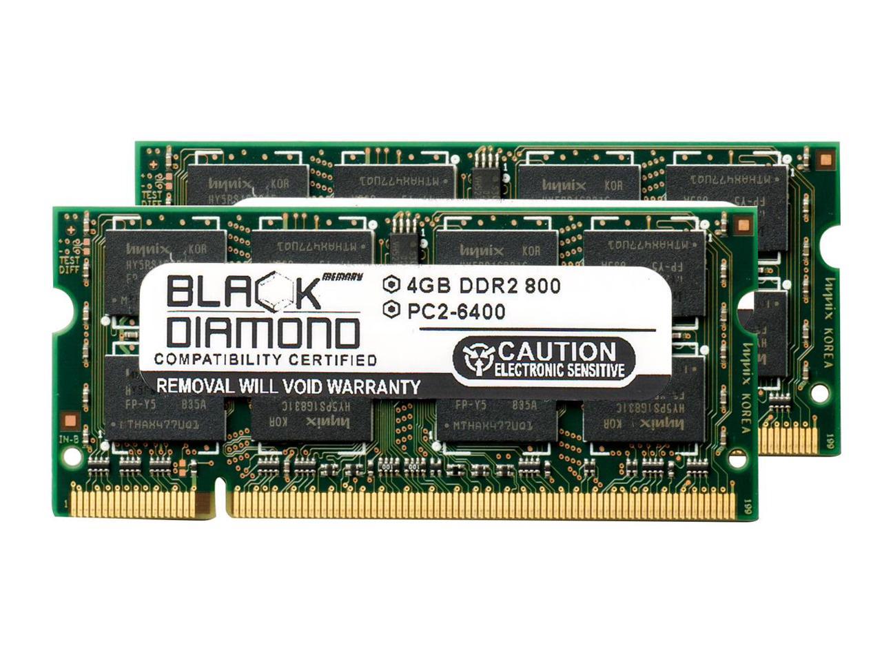 8GB 2x4GB PC2-6400 DDR2-800 SODIMM Memory Dell Inspiron 1440 1545 1750 Upgrade 