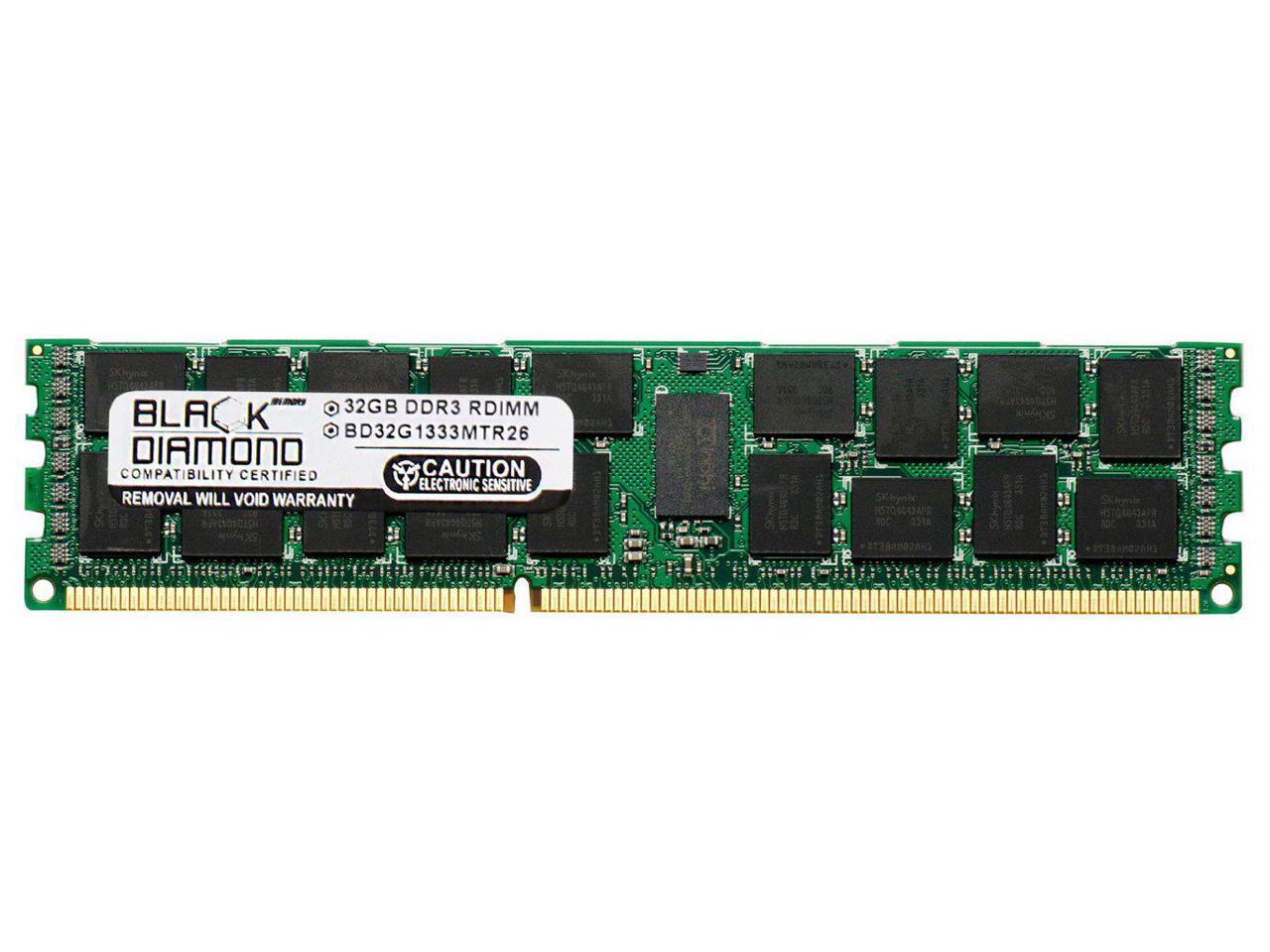 16GB RAM Memory for Dell Compatible PowerEdge M710HD MemoryMasters Memory Module DDR3 ECC Registered RDIMM 240pin PC3-10600 1333MHz Upgrade 