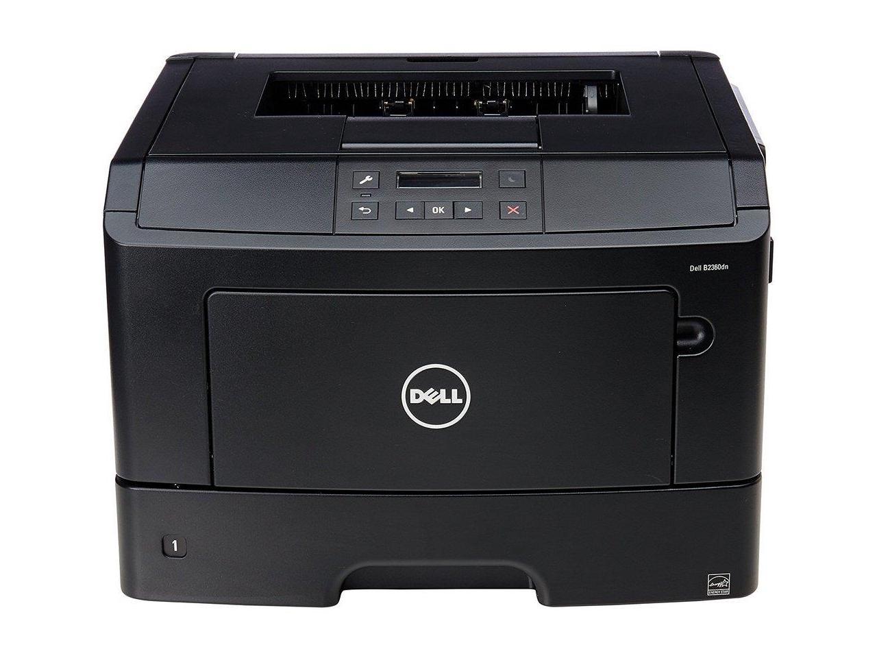 Refurbished: Dell B2360dn (HJMR9) Up to 40 ppm 1200 x 1200 dpi USB/Ethernet  Duplex Monochrome Laser Printer 