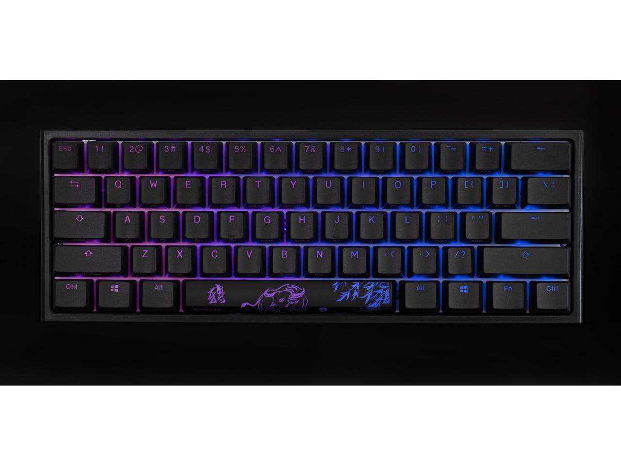 Ducky x MK Blackout One 2 Mini RGB LED 60 Double Shot PBT (Cherry MX