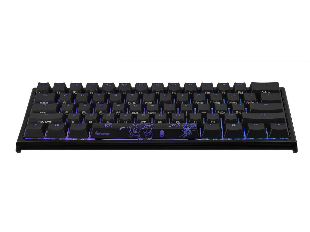 Ducky X Mk Blackout One 2 Mini Rgb Led 60 Double Shot Pbt Cherry Mx Blue Limited Mechanical Keyboard Newegg Com Ducky X Mk Blackout One 2 Mini Rgb Led 60 Double Shot Pbt Cherry Mx Blue Limited Mechanical Keyboard Newegg Com