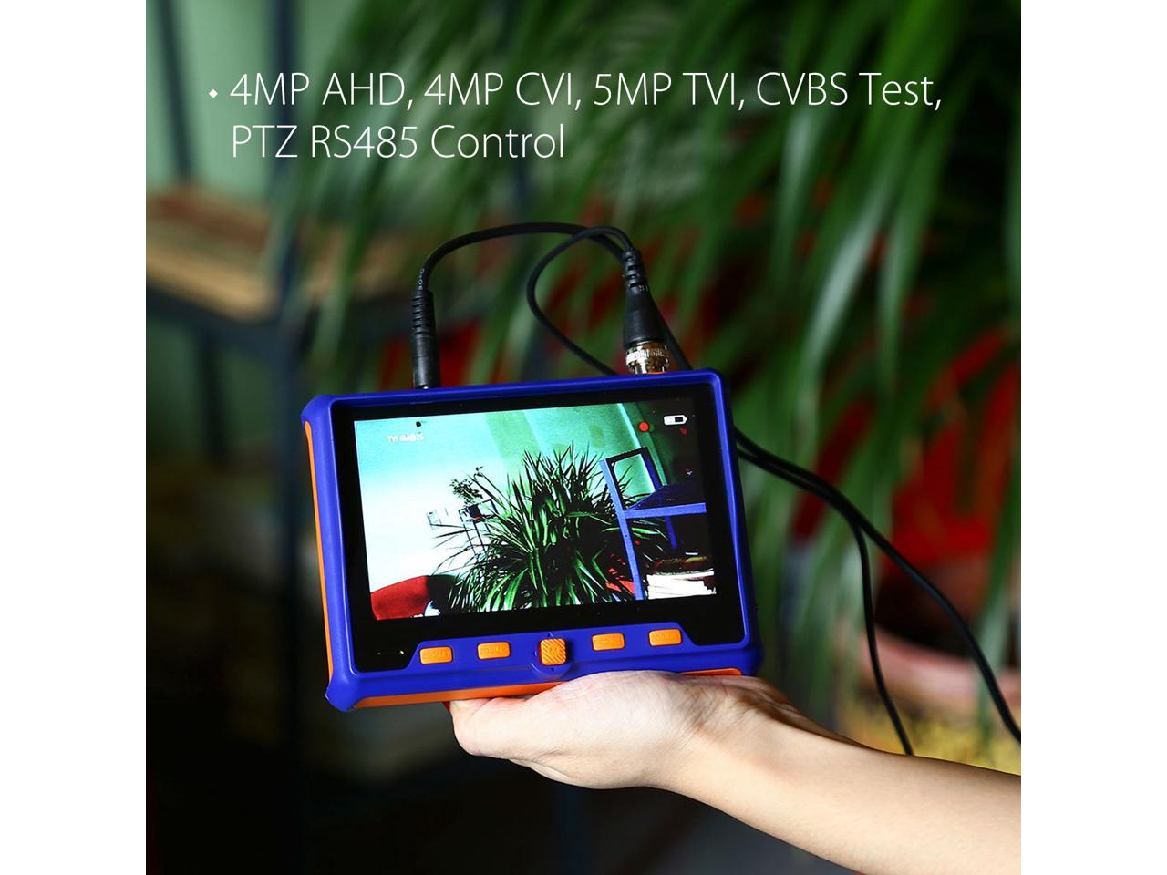 SEESII 5 Inch Screen 1080P Camera CCTV Tester Monitor AHD CVI TVI CVBS HDMI VGA 