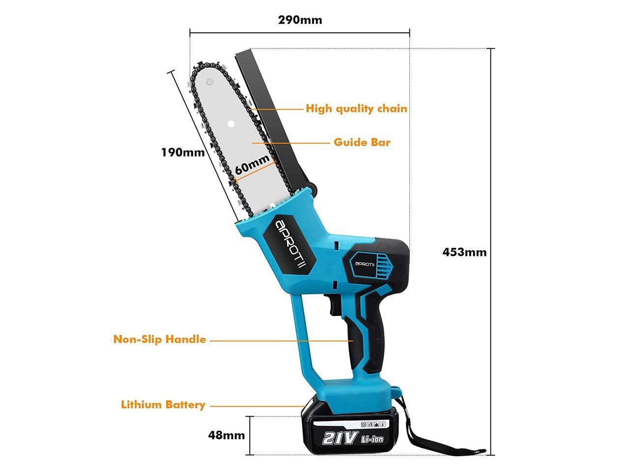 APROTI 8 Inch Electric Cordless 