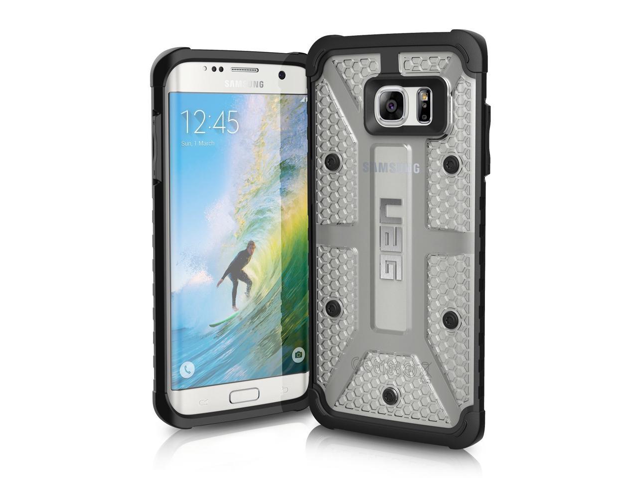 UAG Samsung Edge [5.5-inch screen] Feather-Light Rugged [ICE] Military Drop Tested Phone Case - Newegg.com