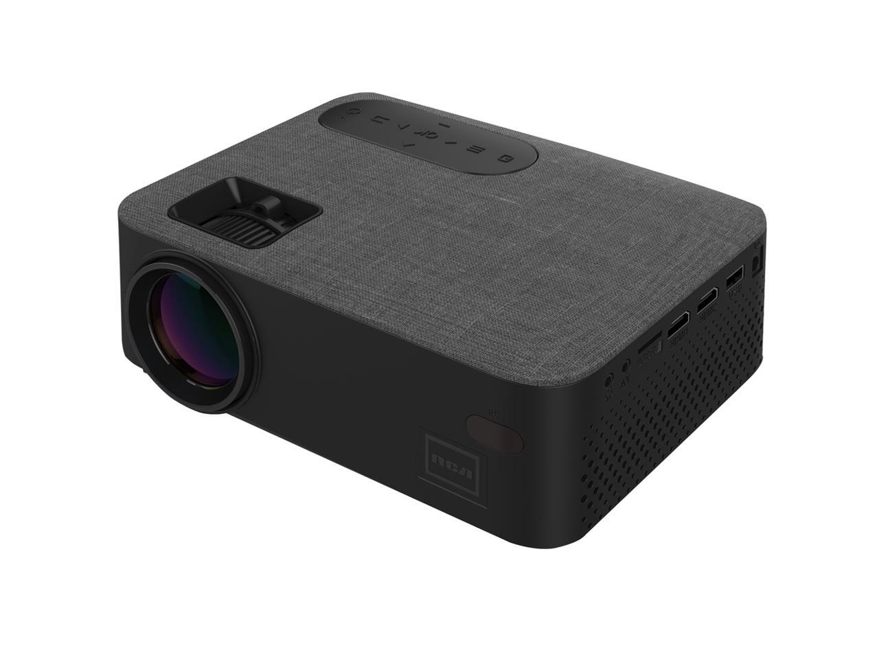 RCA RPJ143 Portable Home Theater Projector (Black) w/ Portable