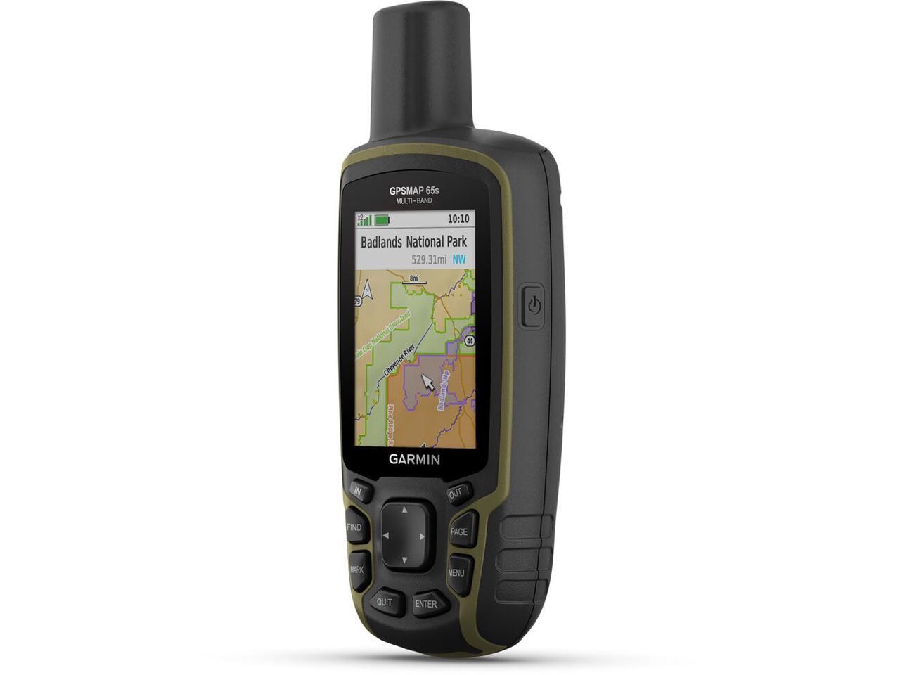 Garmin GPSMAP 65s, Multi-Band/Multi-GNSS Handheld with Sensors - Newegg.com