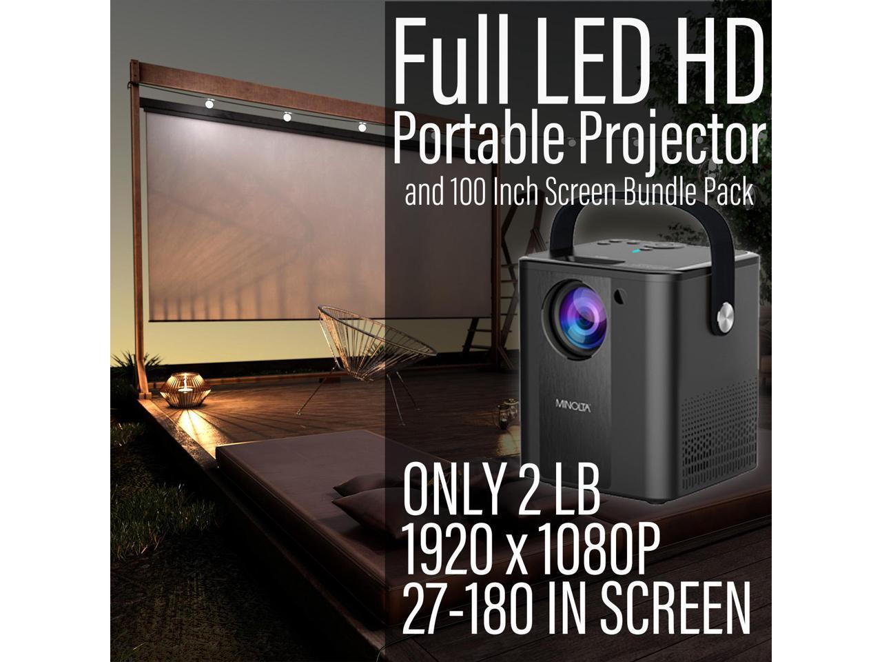 Minolta MN674 Portable Projector Bundle 