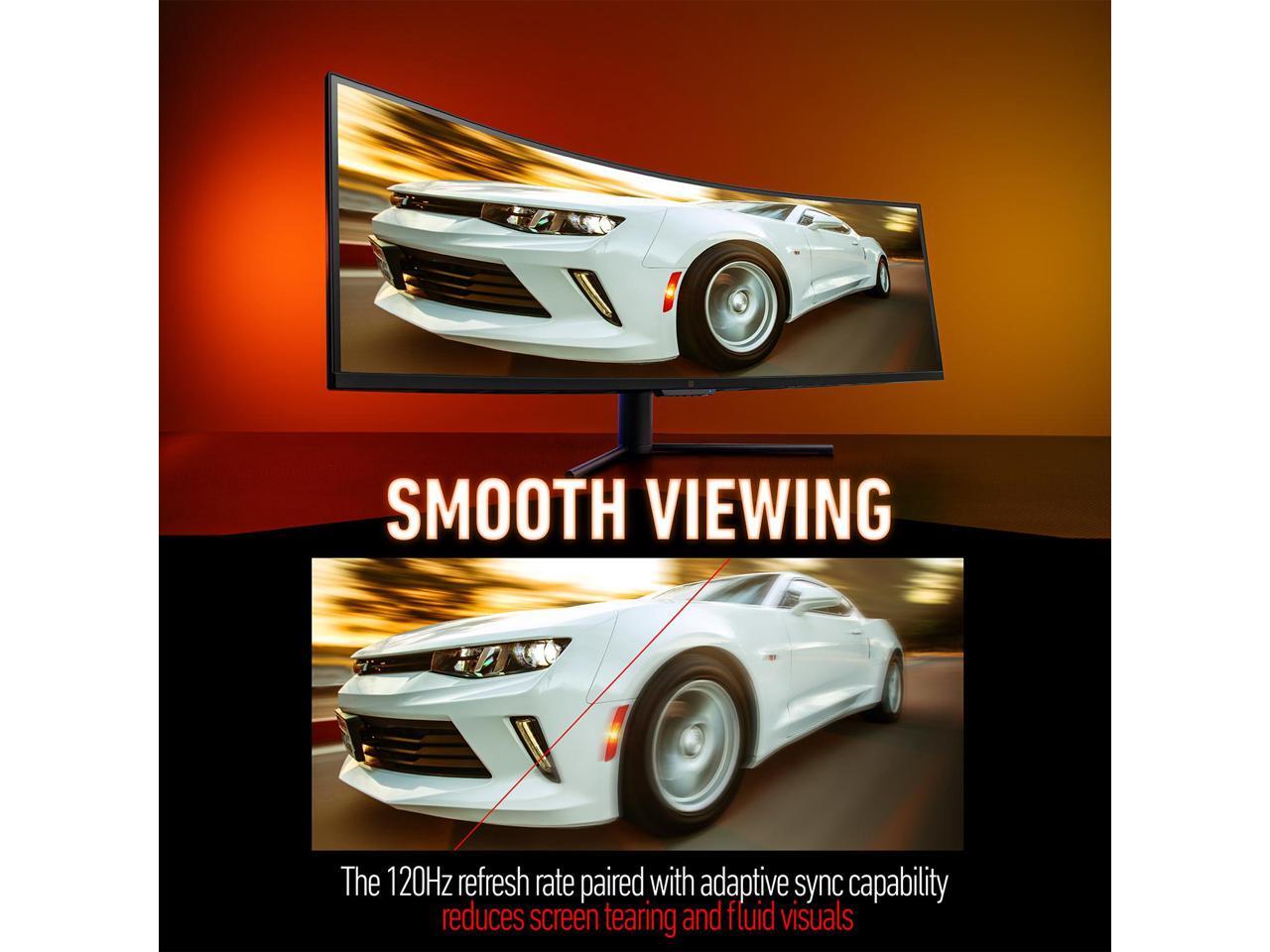 Deco Gear 49" Curved Ultrawide 5K Monitor 5120x1440 DGHD, 120Hz, 101