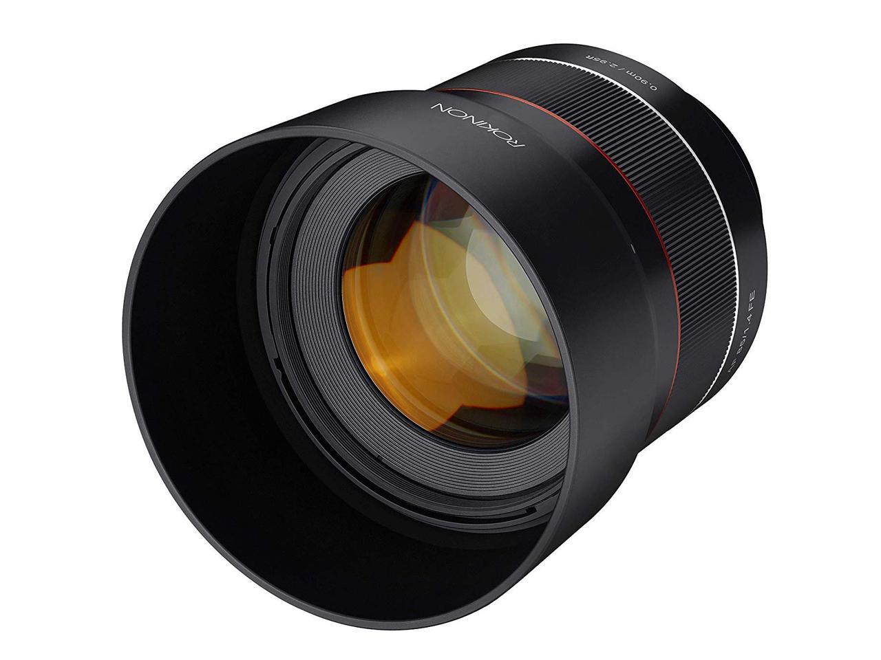 Rokinon 85mm F1.4 Full Frame Telephoto Lens for Sony E